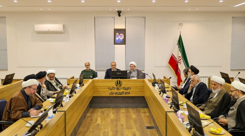 یازدهمین جلسه قرارگاه راهبری مساجد استان باحضور استاندار آذربایجان‌شرقی برگزار شد